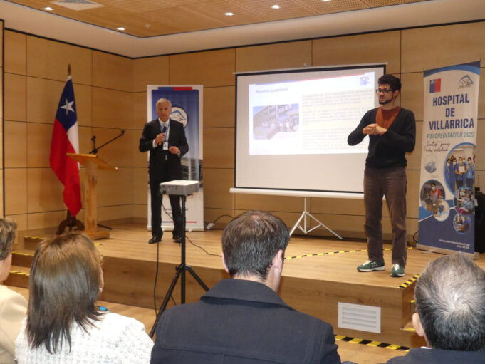 Hospital de Villarrica rindió su Cuenta Pública 2023 en sus nuevas y modernas dependencias