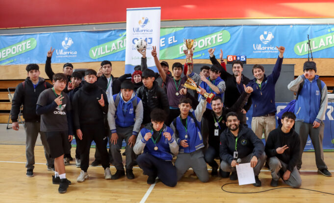 Torneo de tenis-fútbol coronó a los mejores de la Escuela Industrial de Villarrica