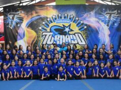 Club Cheerleading Tornado de Villarrica inició con show abierto su temporada 2024