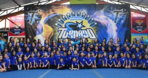 Club Cheerleading Tornado de Villarrica inició con show abierto su temporada 2024