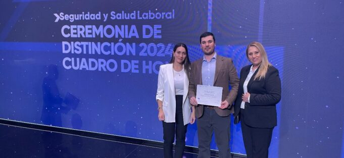 Empresas Elisur recibe el premio cuadro de honor 2024 de la cámara chilena de la construcción