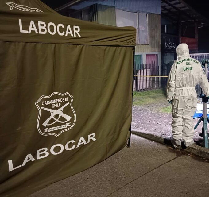 Detienen a dos hombres sospechosos del homicidio de joven en población Diego Portales de Villarrica