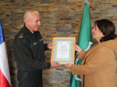 Gendarmería recibe importante reconocimiento de la mutual de seguridad en La Araucanía
