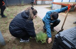 Estudiantes de la Autónoma de Temuco realizaron intervención urbana por el Día del Medio Ambiente