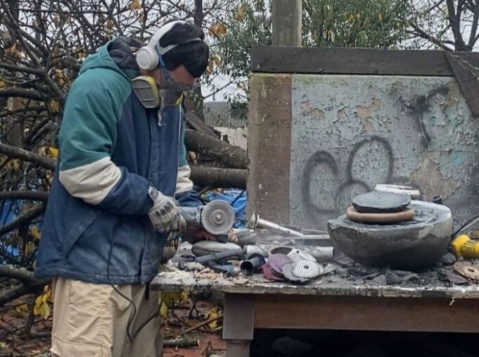 El arte en piedra de Freire: Conoce la historia del talentoso artesano Ignacio Valenzuela