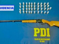 Recuperan escopeta y más de 40 municiones en Traiguén: domicilio no correspondía al registro del arma