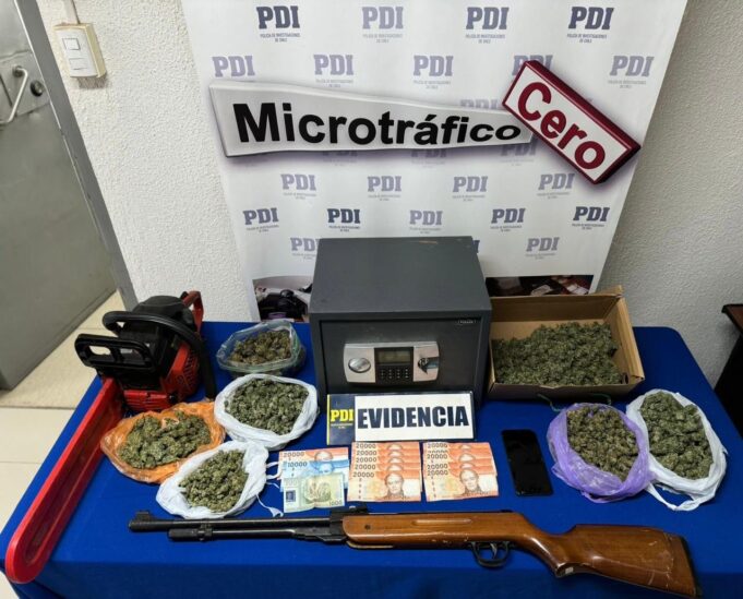 Detectives de Lautaro detuvieron a un hombre involucrado en diferentes robos en la comuna