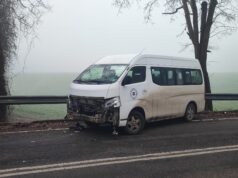 Accidente involucra furgón de salud municipal en ruta Pitrufquén – Ñancul: sin lesionados de gravedad