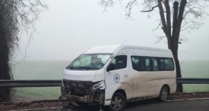 Accidente involucra furgón de salud municipal en ruta Pitrufquén – Ñancul: sin lesionados de gravedad