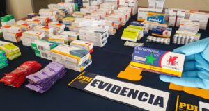 Se incautaron más de 10 mil comprimidos: detienen a tres personas por comercialización ilegal de medicamentos en Angol