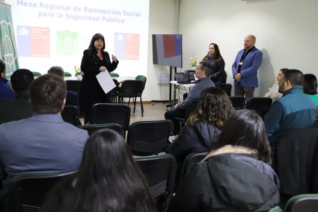 En la Araucanía se reúne la mesa de reinserción social para la seguridad pública