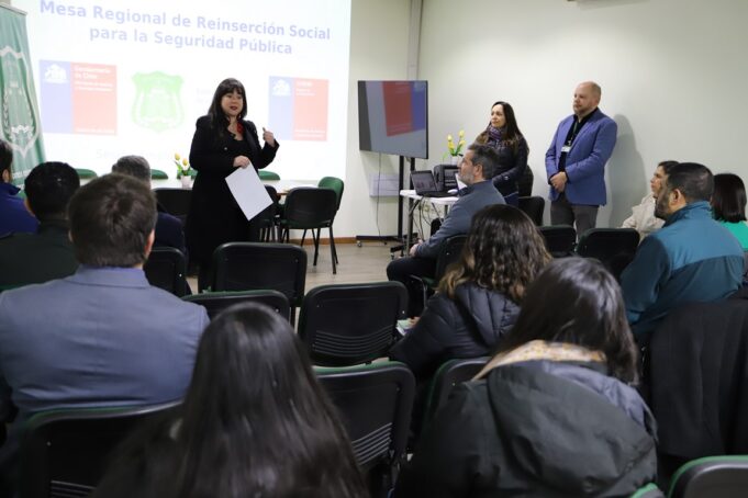 En la Araucanía se reúne la mesa de reinserción social para la seguridad pública