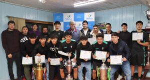 Villarrica homenajeó a sus subcampeones de Chile del fútbol juvenil masculino