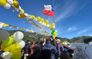 Gobernador Rivas conmemora junto a mujeres y hombres de la pesca la festividad de san Pedro en caleta Queule