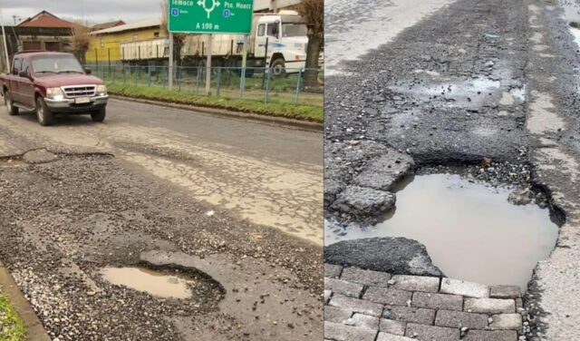 Pitrufquén: posible retraso en los trabajos del Camino Toltén por sistema frontal mantiene a los usuarios preocupados