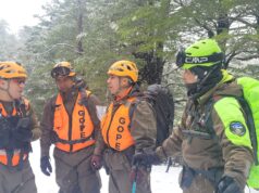 Con distintos medios logísticos, continúa búsqueda de montañista extraviado en el Parque Villarrica