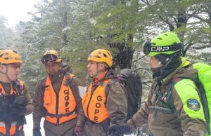 Con distintos medios logísticos, continúa búsqueda de montañista extraviado en el Parque Villarrica