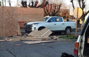 Accidente vehicular involucró a camioneta registrada a nombre del alcalde de Freire