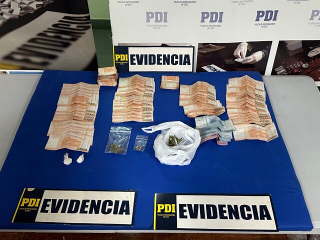 En Victoria: PDI desarticuló estructura criminal dedicada al microtráfico de drogas