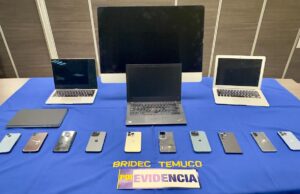 Siete personas que integrarían una banda dedicada a las estafas fueron detenidas en Temuco