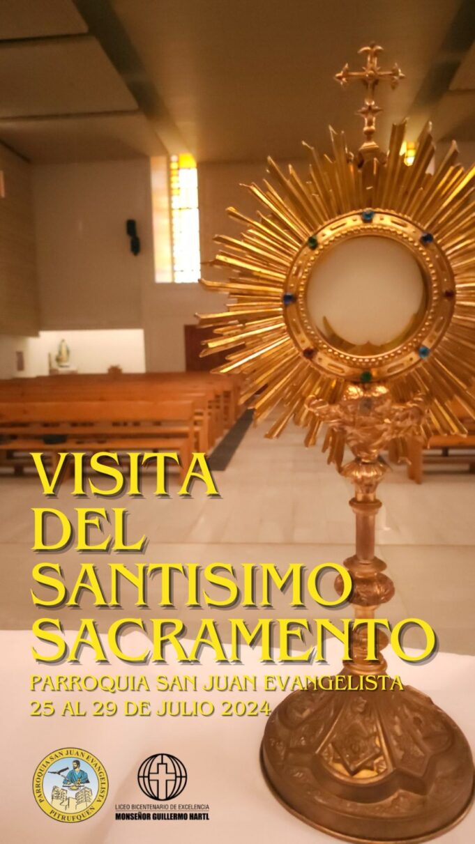 El Santísimo Sacramento Visita el Liceo Bicentenario de Excelencia Monseñor Guillermo Hartl en Pitrufquén