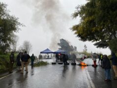 Vecinos de Filoco cortan ruta Pitrufquén – Toltén por mal estado de caminos