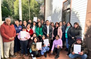 Entregan certificados para que comunidades mapuche de Freire que han recibido tierras postulen a proyectos de desarrollo en la Araucanía