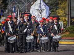 Villarrica homenajeó con la comunidad estudiantil los 246 años de Bernardo O’Higgins
