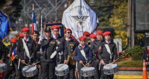 Villarrica homenajeó con la comunidad estudiantil los 246 años de Bernardo O’Higgins