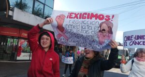 Masiva marcha por los pacientes oncológicos en La Araucanía