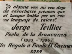Temuco: iniciativa busca instalar memorial en honor al poeta Jorge Teillier en Fundo El Carmen