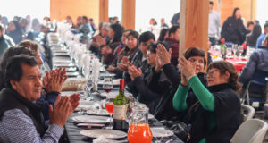 Junto a la agrupación Los Reales del Valle, Villarrica celebró a los dirigentes vecinales en su día