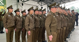 Más de cien nuevos carabineros reforzarán la labor policial en La Araucanía