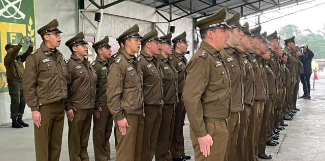 Más de cien nuevos carabineros reforzarán la labor policial en La Araucanía