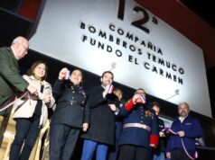 Temuco: inauguran el cuartel de bomberos más moderno de la región en fundo El Carmen