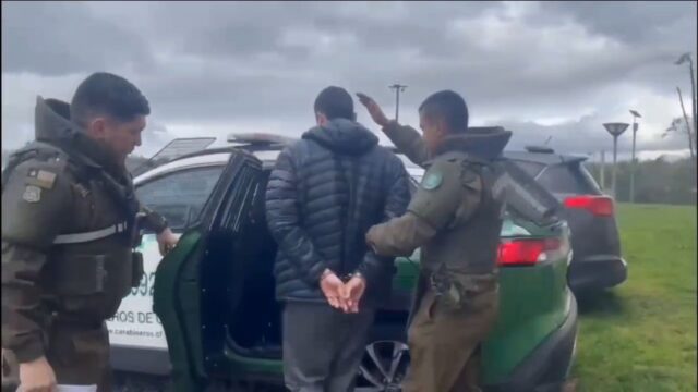 Carabineros detienen a sujeto que mantenía drogas en condominio en Temuco