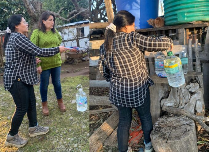 Junta de Vecinos n° 3 población alta de Pitrufquén se une en campaña para apoyar a quienes quedaron sin electricidad por temporal