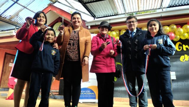 Con talento y valores: La Escuela Arturo Prat de Loncoche inaugura nuevos espacios para aprender y jugar