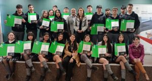 Estudiantes del liceo Bicentenario Excelencia Monseñor Guillermo Hartl de Pitrufquén finalizan proceso de alternancia