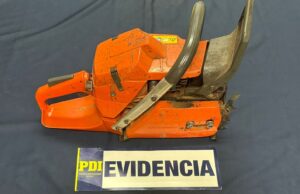 PDI recuperó motosierra sustraída en Purén tras robo en lugar habitado