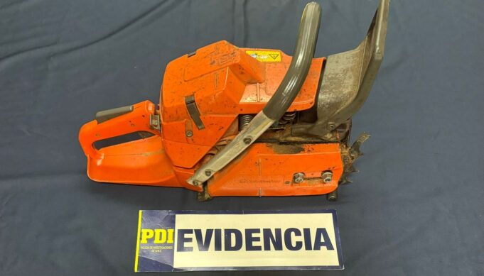 PDI recuperó motosierra sustraída en Purén tras robo en lugar habitado