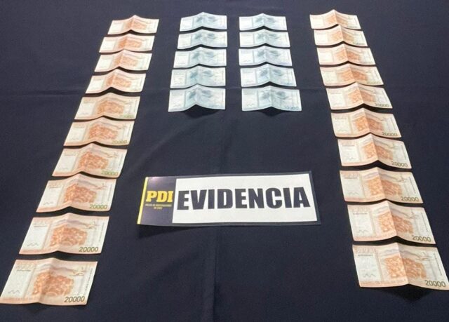 PDI Angol recuperó $500 mil pesos en efectivo: víctima es un adulto mayor que fue engañado por su cuidadora