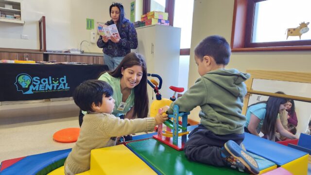 Jardines infantiles y sala cunas VTF inician visitas a sala de rehabilitación infanto-juvenil del CESFAM de Pitrufquén