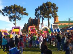 Actividades infantiles en Freire: Alrededor de 500 niños y niñas disfrutaron de juegos, magia y premios para celebrar su día
