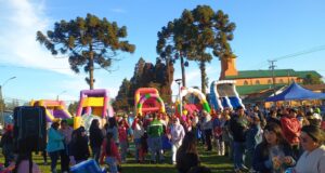 Actividades infantiles en Freire: Alrededor de 500 niños y niñas disfrutaron de juegos, magia y premios para celebrar su día