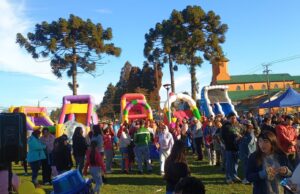 Actividades infantiles en Freire: Alrededor de 500 niños y niñas disfrutaron de juegos, magia y premios para celebrar su día