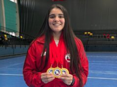 Victoriense Ashley Montre Rubilar, mantiene su título y se convierte en Tricampeona Nacional de Bádminton