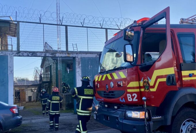 Gendarmería realiza con éxito simulacros en las unidades penales de la región de La Araucanía