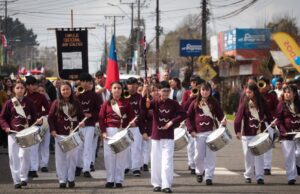 Freire se viste de fiesta con tradicional misa y desfile patriótico junto a la comunidad