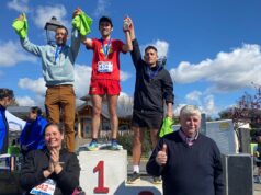 Colorida y masiva resultó la Corrida del Mes de la Patria en la Costanera de Villarrica